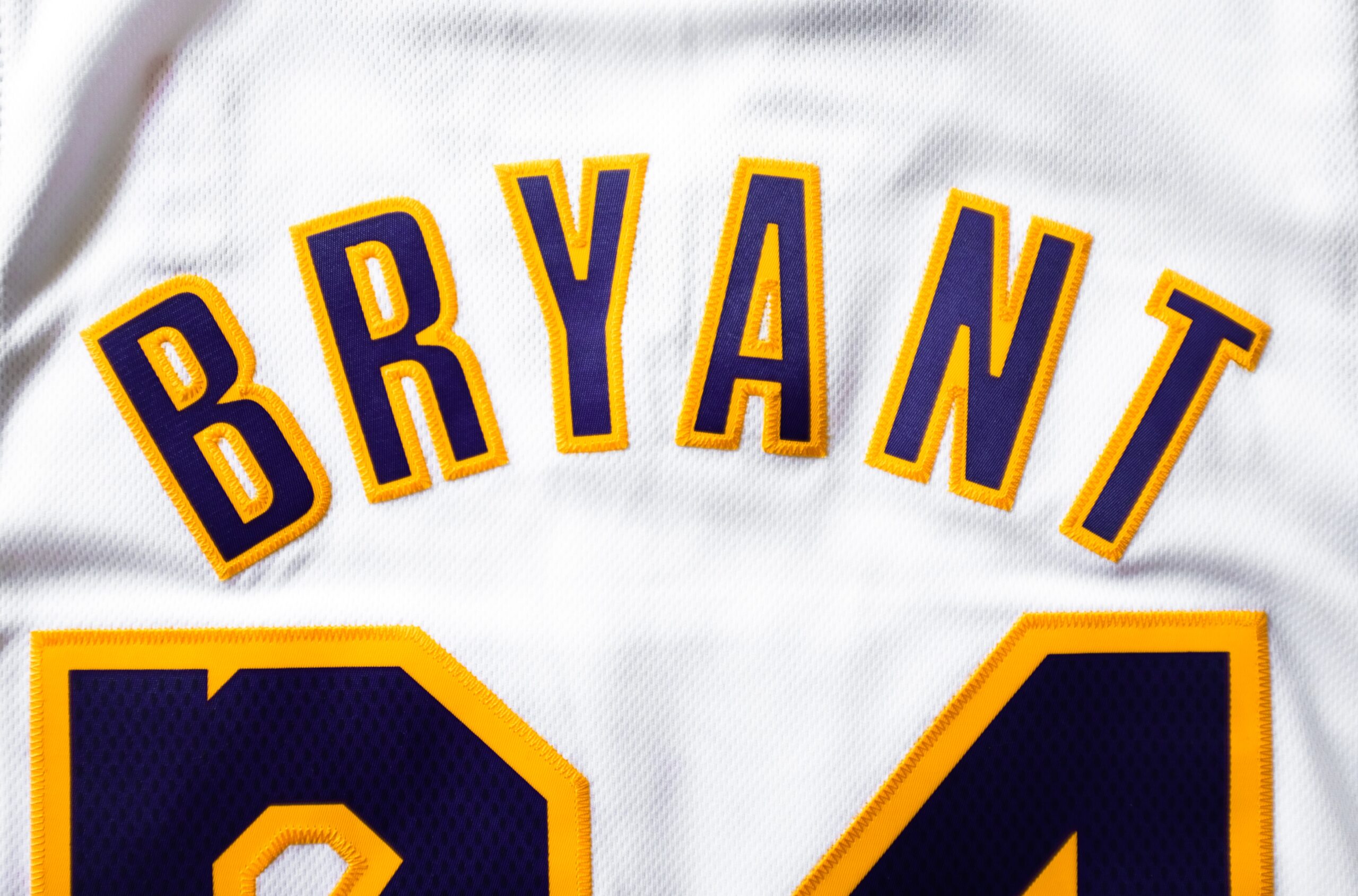 Kobe Bryant's #24 Lakers Jersey