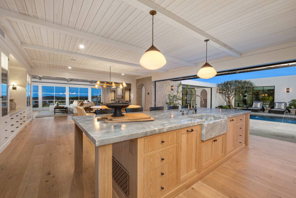 Kitchen of luxury property sold by top agent Andy Stavros