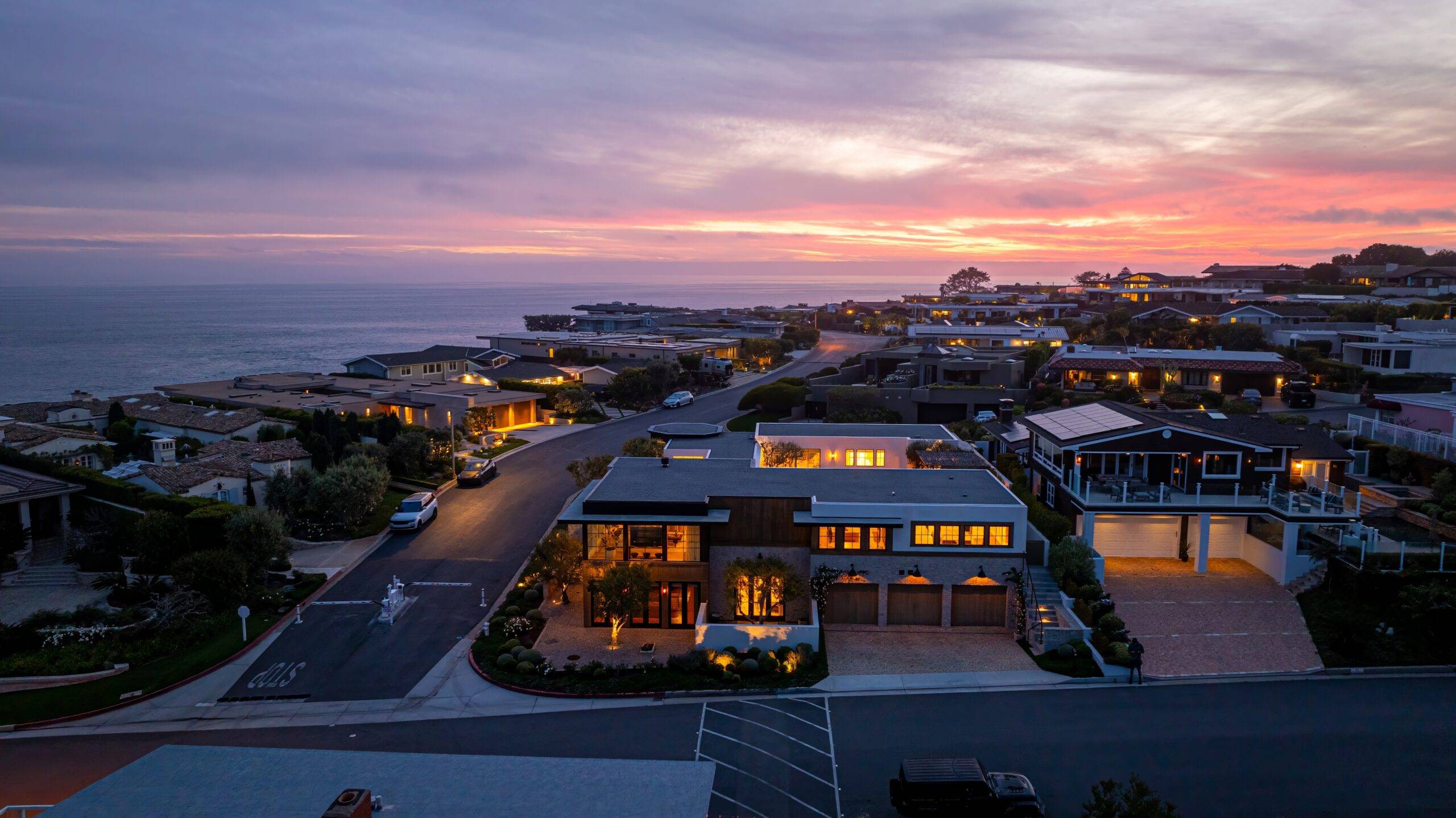 Aerial view of Dana Point, Orange County luxury homes represented by the best real estate agent in Monarch Bay, Andy Stavros Group